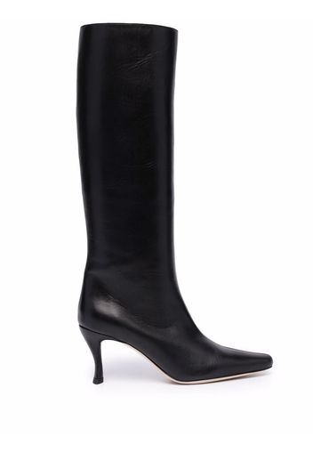 BY FAR pointed knee-length boots - Nero