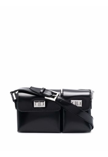 BY FAR Baby Billy shoulder bag - Nero