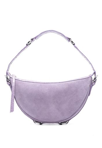 BY FAR Gib suede shoulder bag - Viola