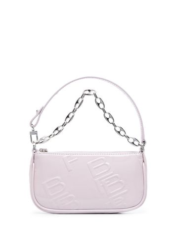 BY FAR Mini Rachel Dawn leather shoulder bag - Rosa