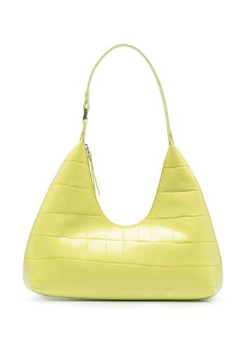 BY FAR Amber leather shoulder bag - Verde