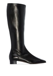 BY FAR knee-length boots - BL BLACK