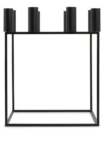 by Lassen Kubus metal candle holder - Nero