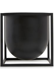 by Lassen Kubus decorative flowerpot - Nero