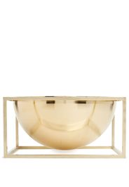 by Lassen 'Kubus Centerpiece bowl', large, gold plated - Oro