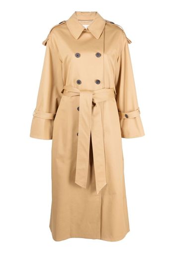 By Malene Birger Alanis double-breasted belted trench coat - Toni neutri