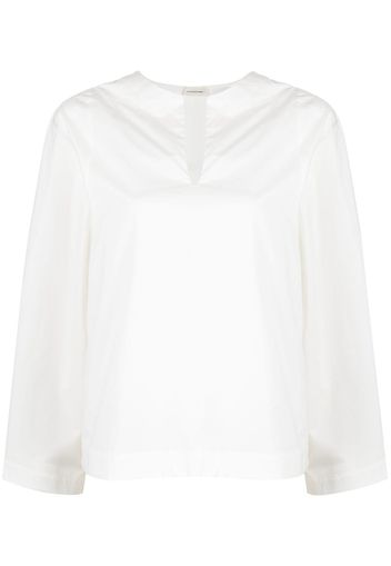 By Malene Birger Kamill V-neck blouse - Bianco