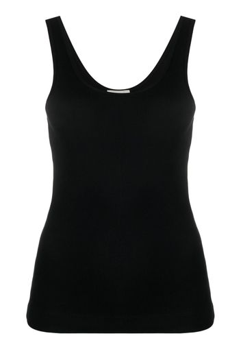 By Malene Birger Anisa ribbed-knit tank top - Nero