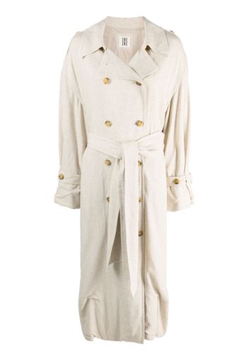 By Malene Birger Alanise double-breasted trench coat - Toni neutri