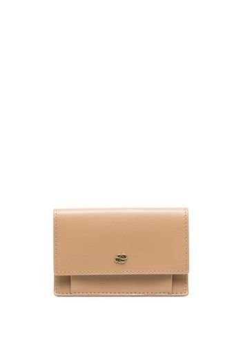 By Malene Birger Aya logo-plaque wallet - Toni neutri