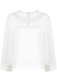 By Malene Birger Kamill V-neck blouse - Bianco