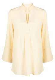 By Malene Birger silk bell-sleeves blouse - Giallo