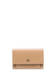 By Malene Birger Aya logo-plaque wallet - Toni neutri