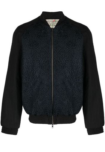 By Walid Otto embroidered bomber jacket - Nero