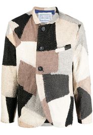 By Walid patchwork wool jacket - Multicolore