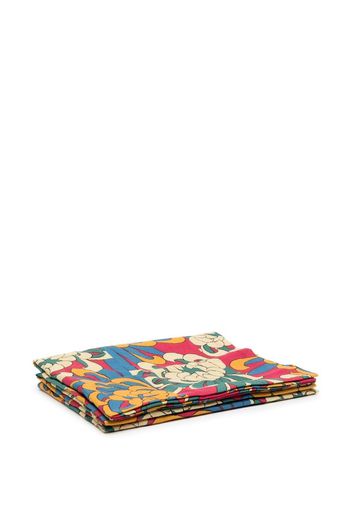 Cabana Magazine floral-print table-linen - Giallo