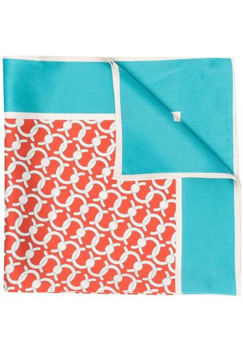 C-Lock monogram silk scarf