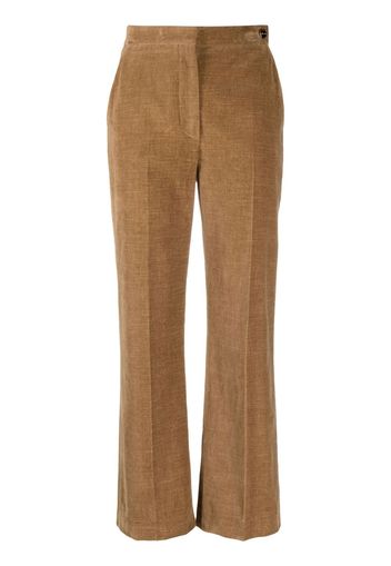 Câllas Milano Pantaloni Stella crop - Marrone