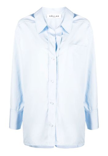 Câllas Milano Camicia Petra con stampa grafica - LIGHT BLUE