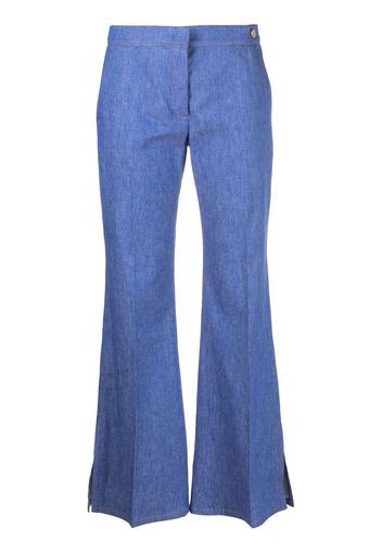 Câllas Milano Sofia cropped flared jeans - Blu