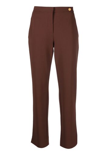 Câllas Milano Charlotte cropped straight-leg trousers - Marrone