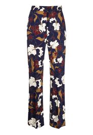 Câllas Milano Pantaloni a fiori Stella - Blu