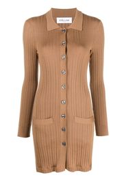 Câllas Milano Cardigan Flora con bottoni - Marrone