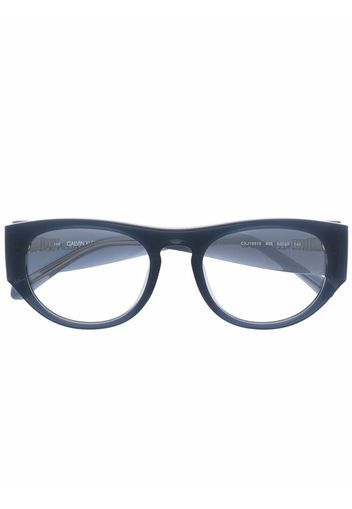 Calvin Klein Jeans square-frame glasses - Blu