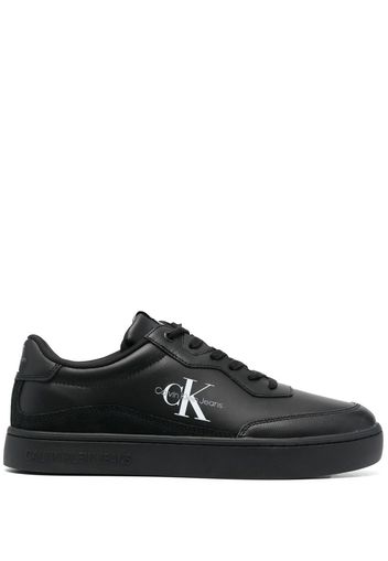 Calvin Klein Jeans Cupsole lace-up leather sneakers - Nero