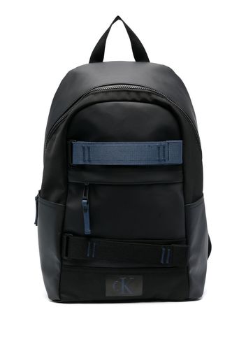 Calvin Klein Jeans strap-detail backpack - Nero