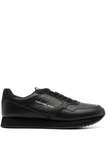 Calvin Klein Jeans logo-print low-top sneakers - Nero