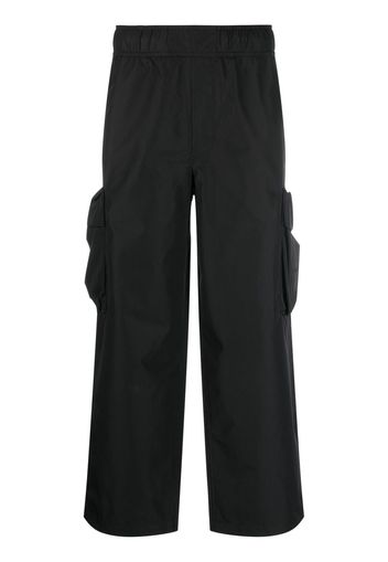 Calvin Klein Jeans technical cropped cargo trousers - Nero