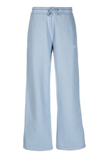Calvin Klein Jeans logo-print detail track pants - Blu