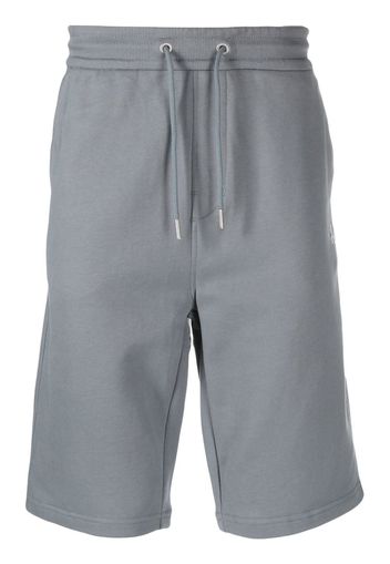 Calvin Klein Jeans logo-print track shorts - Grigio