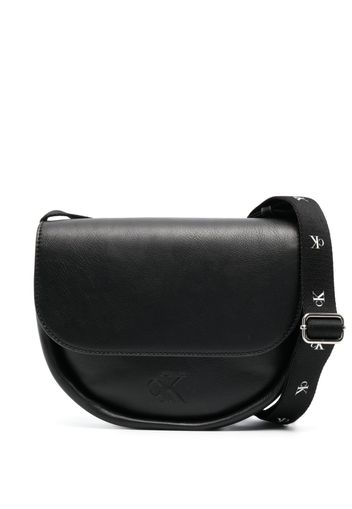 Calvin Klein Jeans Borsa a tracolla Ultralight con logo goffrato - Nero