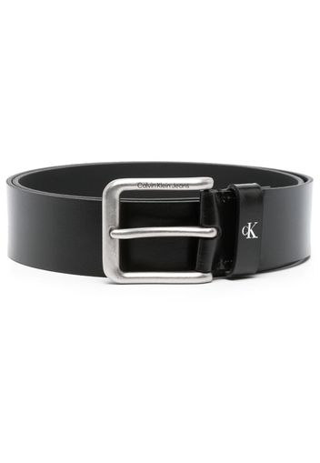 Calvin Klein Jeans buckle leather belt - Nero