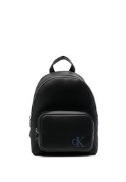 Calvin Klein Jeans logo-patch backpack - Nero