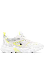 Calvin Klein Jeans panelled leather sneakers - Bianco