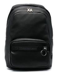 Calvin Klein Jeans logo-detail zip-up backpack - Nero