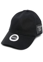 Calvin Klein Jeans logo-patch six-panel cap - Nero