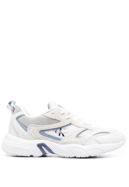 Calvin Klein Jeans logo-patch panelled sneakers - Bianco
