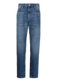 Calvin Klein Jeans mid-rise tapered jeans - Blu