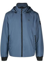 Calvin Klein Jeans hooded harrington padded jacket - Blu