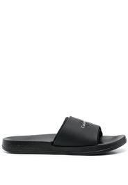 Calvin Klein Jeans logo-print slides - Nero