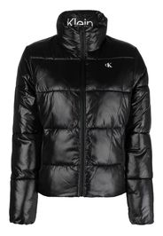 Calvin Klein Jeans glossy-finish padded jacket - Nero