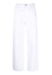 Calvin Klein Jeans Jeans a gamba ampia - Bianco