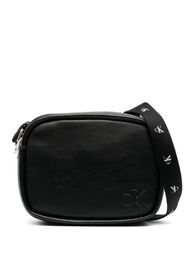 Bolso de estilo reportero utilitario de nailon de Calvin Klein Jeans Shadow Preta