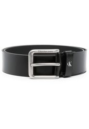 Calvin Klein Jeans buckle leather belt - Nero