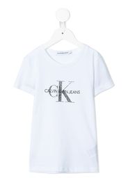 Calvin Klein Kids T-shirt con stampa - Bianco