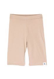 Calvin Klein Kids Shorts con applicazione - Toni neutri